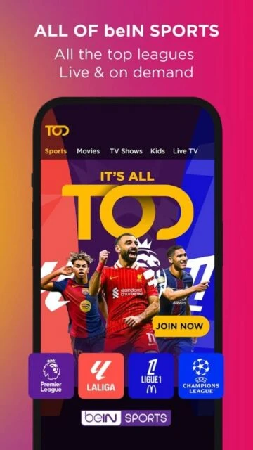 TOD promo for top leagues. Premier League, LaLiga, UCL.