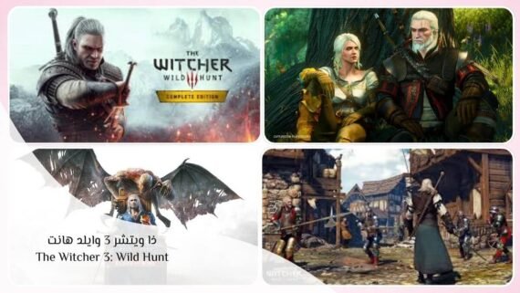 The Witcher 3 Wild Hunt game with open landscapes and striking mystery