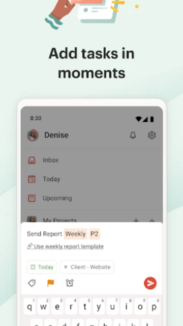 Todoist: Planner & Calendar Screenshot