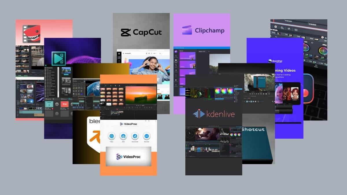 Top 10 Free Video Editing Programs for PC Without a Watermark 2025-2026