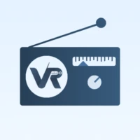 VRadio – Online Radio App – Premium Streaming Logo