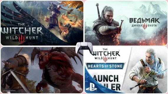 The dark worlds of The Witcher 3 and Geralt's adventures