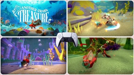 لعبة Another Crab’s Treasure سولز لايك مبسطة بطابع كرتوني وجلسات لعب قصيرة