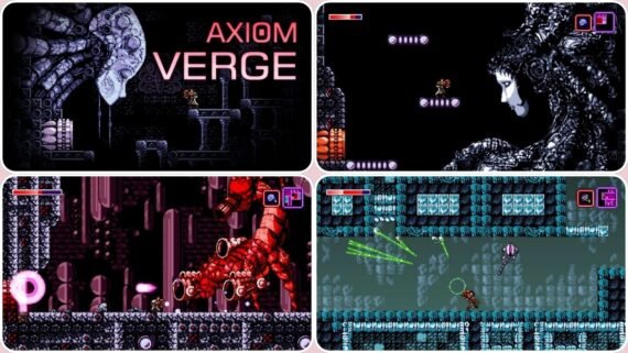 أسلوب Axiom Verge الغريب مع استكشاف مفتوح وأسلحة غير تقليدية لعشاق Metroidvania
