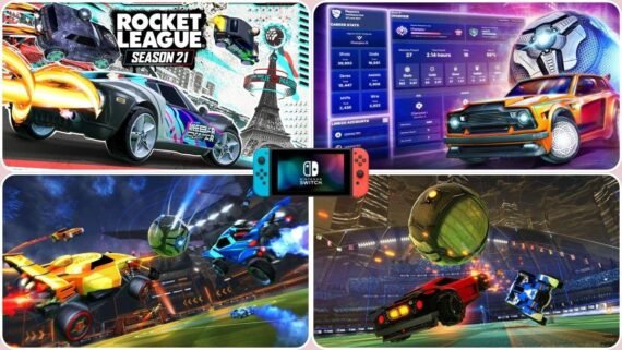 مباريات سريعة وحركات هوائية في لعبة Rocket League