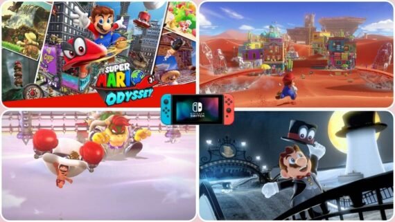 مغامرة ممتعة وألوان زاهية في لعبة Super Mario Odyssey