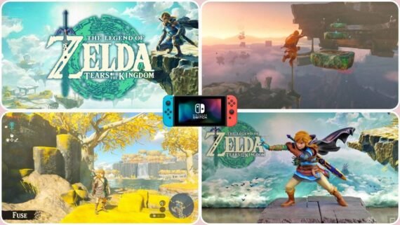 عالم مفتوح هائل مليء بالمغامرة في لعبة Tears of the Kingdom