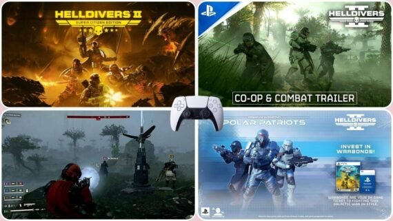 قتال تعاوني فوضوي ضد الكائنات الفضائية في لعبة Helldivers 2