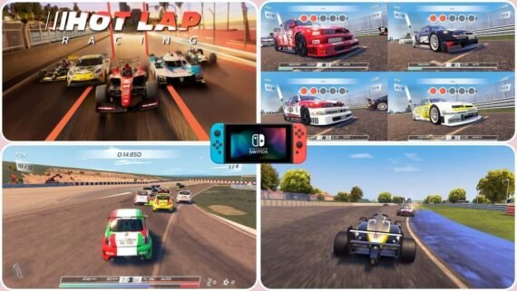 حلبات قصيرة وتحديات مباشرة في لعبة Hot Lap Racing