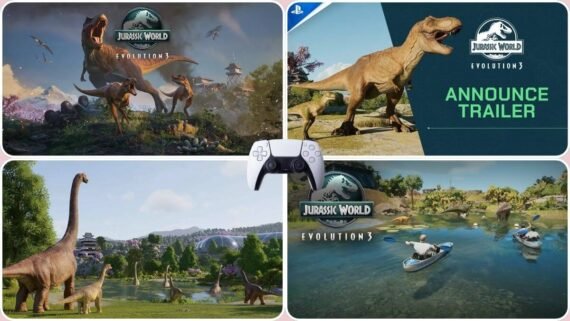ديناصورات متنوعة وحديقة ضخمة في لعبة Jurassic World Evolution 3