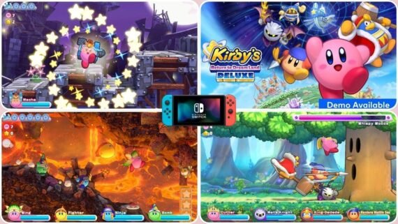 مغامرة تعاونية ملونة في لعبة Kirby Return to Dream Land Deluxe