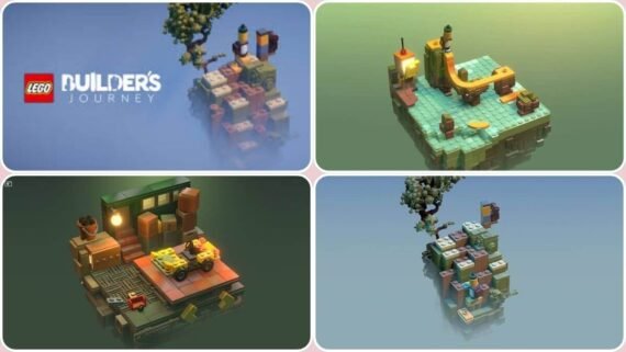ألغاز هادئة وتصميم فني مميز في LEGO Builder’s Journey