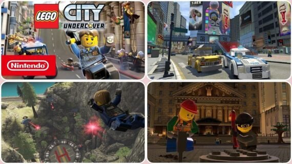 مدينة مفتوحة مليئة بالمهمات في لعبة LEGO City Undercover