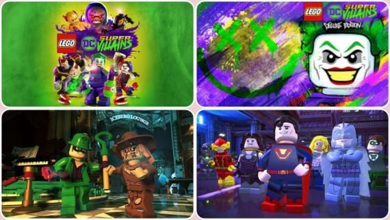 أشرار دي سي بشخصيات مخصصة في لعبة LEGO DC Super-Villains