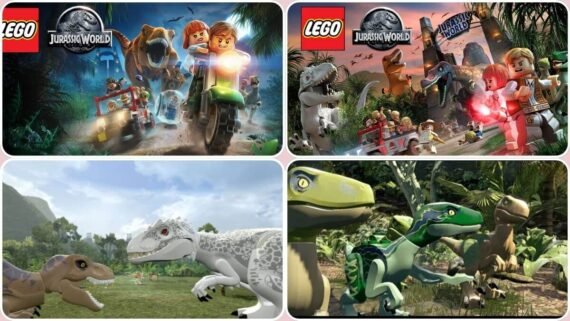 مغامرات الديناصورات الشهيرة في لعبة LEGO Jurassic World
