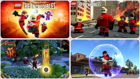 عائلة الأبطال الخارقين في عالم LEGO The Incredibles