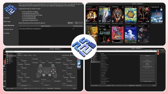 PCSX2 محاكي بلايستيشن 2 لتشغيل ألعاب PS2 على الكمبيوتر