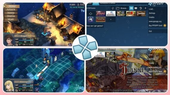 PPSSPP محاكي PSP لتشغيل ألعاب بلايستيشن المحمولة