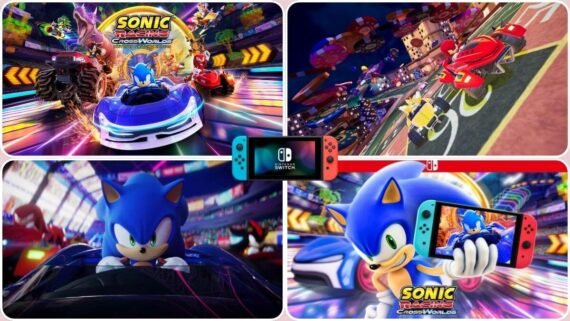 سباقات فريقية سريعة بشخصيات سيجا في لعبة Sonic Racing