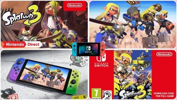 معارك ألوان سريعة وأسلوب إطلاق فريد في لعبة Splatoon 3