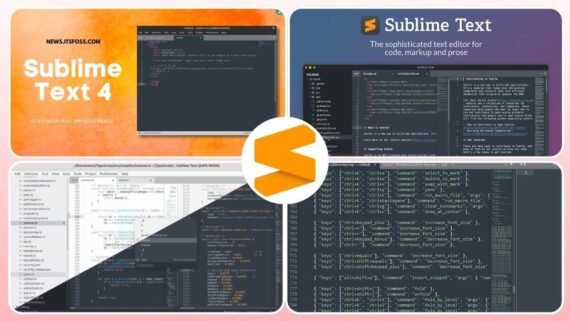 محرر كود سريع وخفيف مع دعم لغات متعددة في برنامج Sublime Text