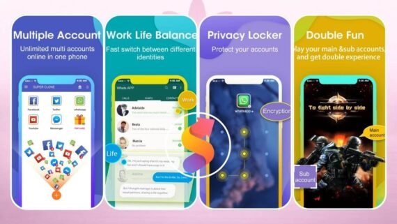 عدد كبير من النسخ مع حماية الخصوصية في تطبيق Super Clone