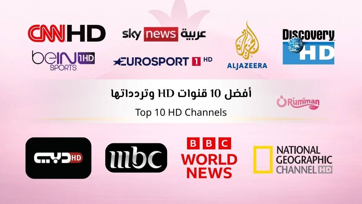 Top 10 HD Channels and Their New Frequencies in 2026 with High Quality and Stable Broadcasting