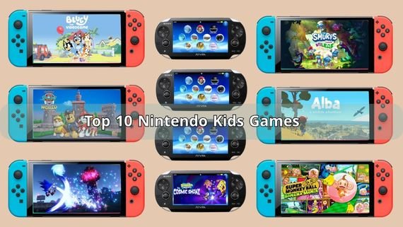 أفضل 10 ألعاب أطفال نينتندو