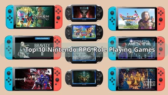 أفضل 10 ألعاب تقمص الأدوار RPG نينتندو