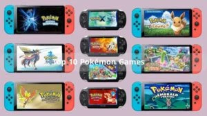 أفضل 10 ألعاب بوكيمون