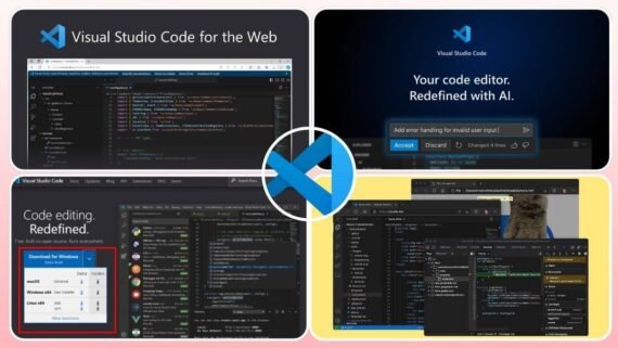 Visual Studio Code محرر كود مجاني مع إضافات واسعة ودعم لغات متعددة