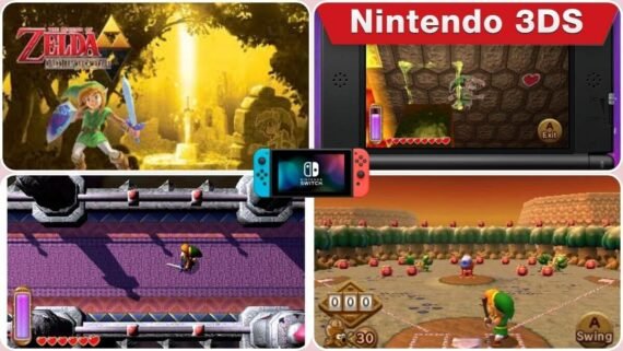 ألغاز مبتكرة وحرية معابد في لعبة A Link Between Worlds