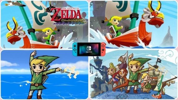 إبحار في عالم بحري كرتوني جميل في لعبة The Wind Waker
