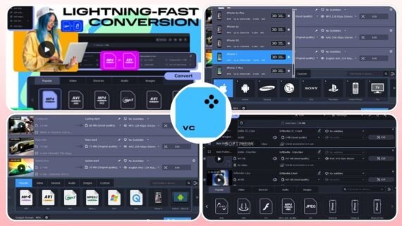 برنامج Movavi Video Converter لتحويل الفيديو بسرعة فائقة Movavi
